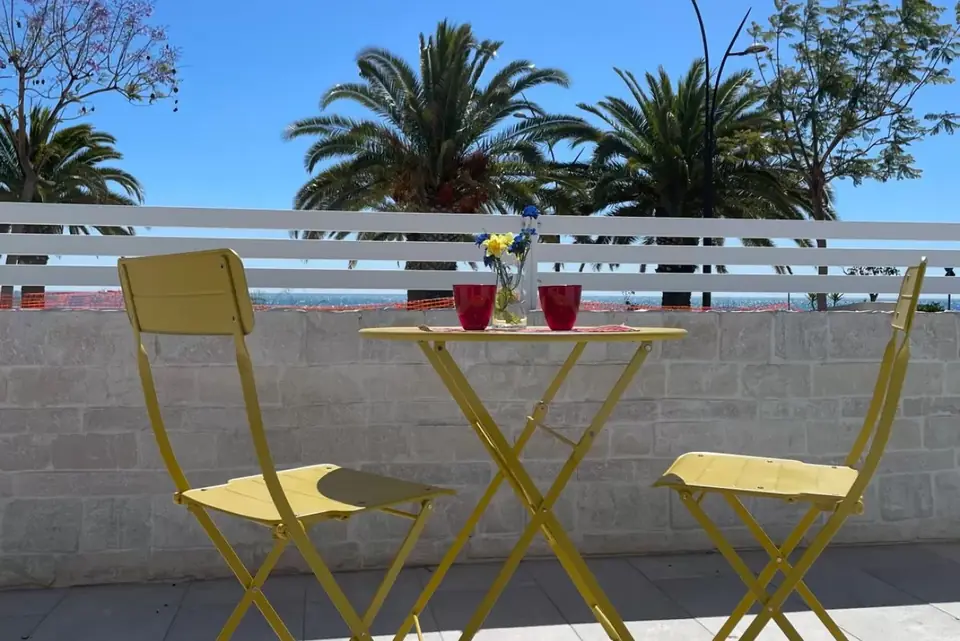 Fronte mare Montegiordano · Albachiara, il balcone