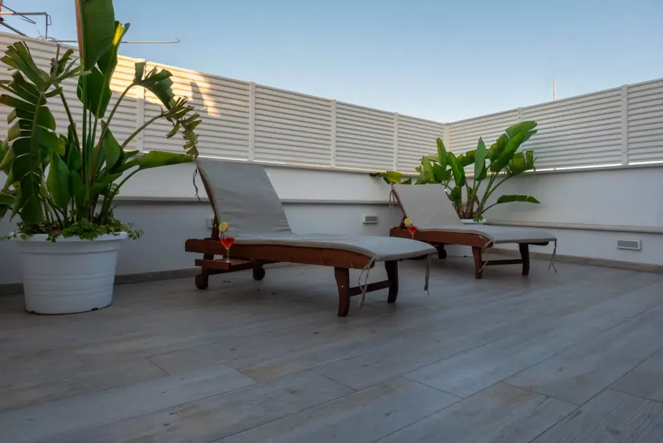 Arco Miraglia Suite, la terrazza
