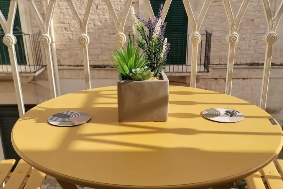 Le Gravinelle · Camera tripla, il balcone