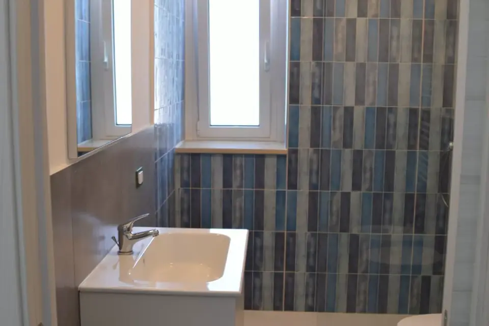 Fronte mare Montegiordano · Levante, piano terra, il bagno